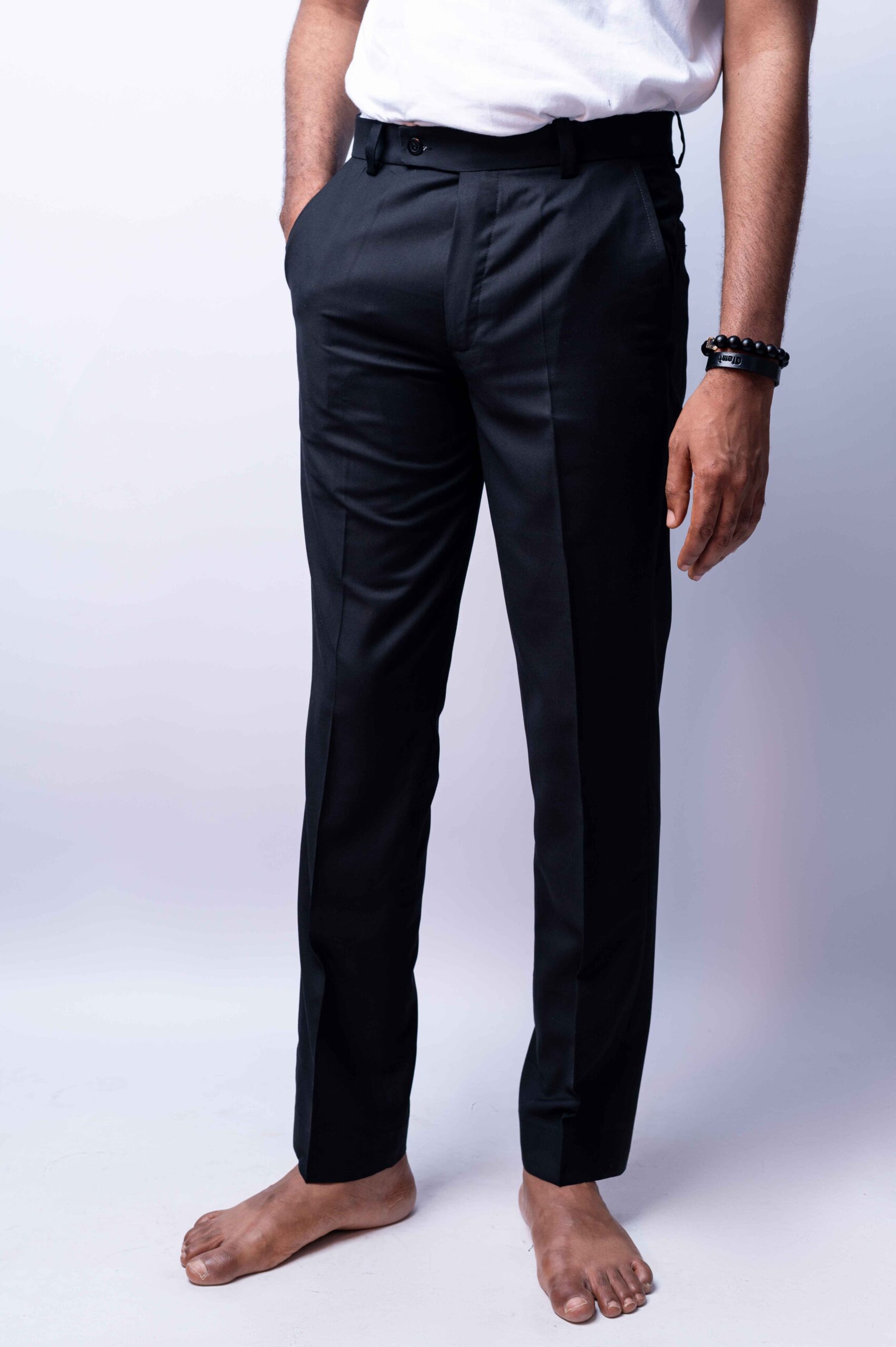 Black Pants with Belt Loop
