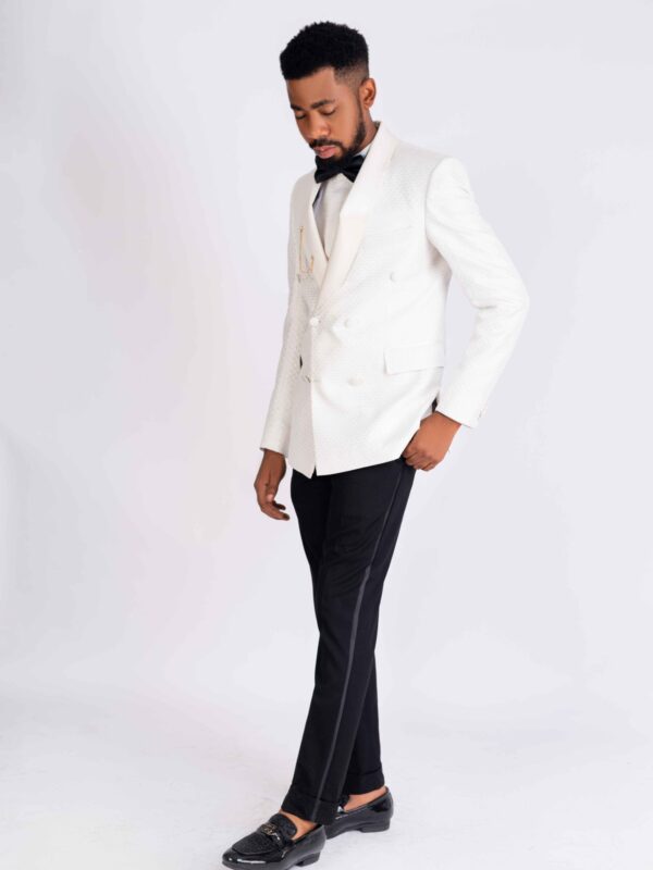 Double Breasted Tuxedo Shawl Lapel Two-piece suit