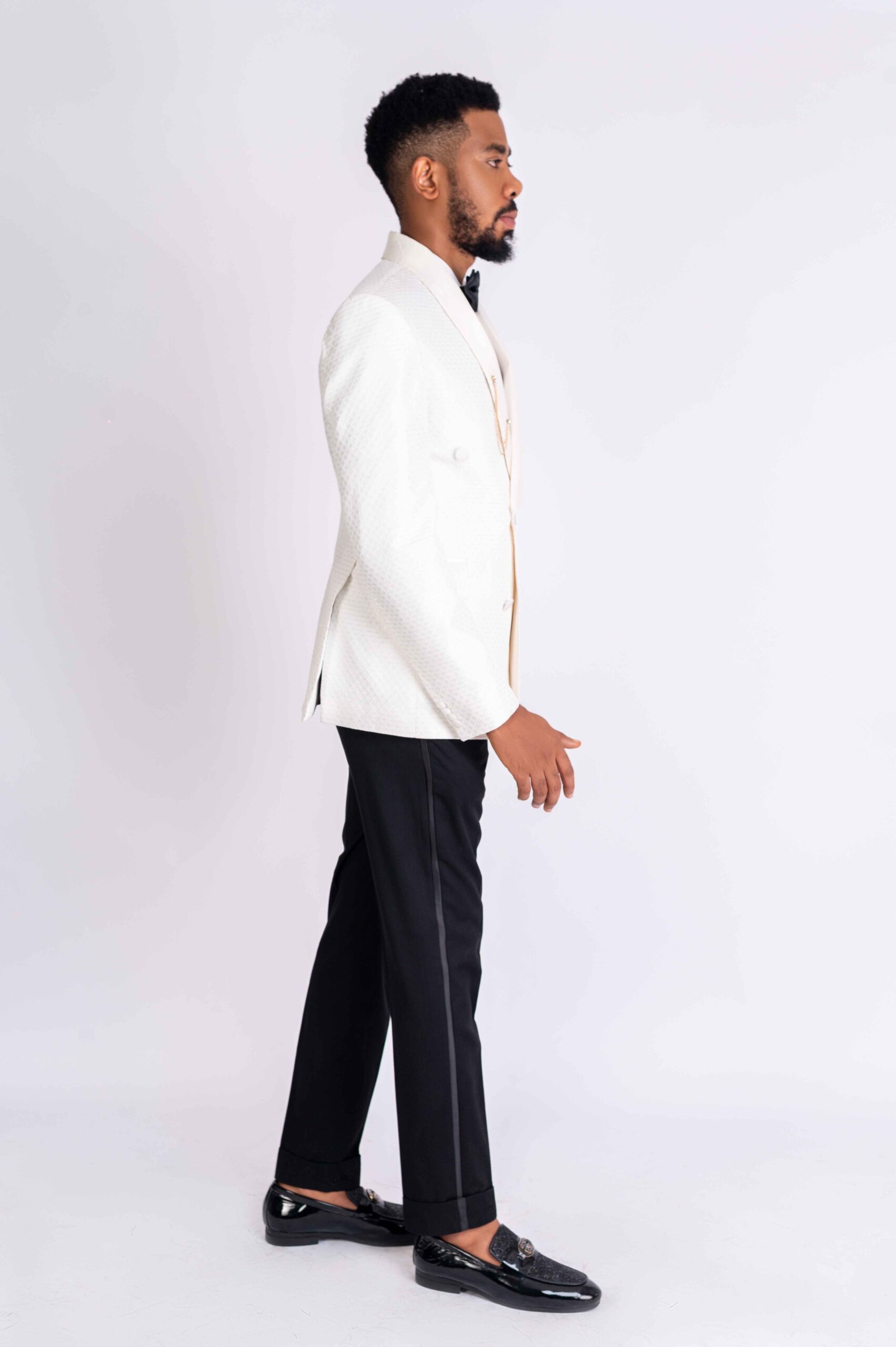 Double Breasted Tuxedo Shawl Lapel Two-piece suit