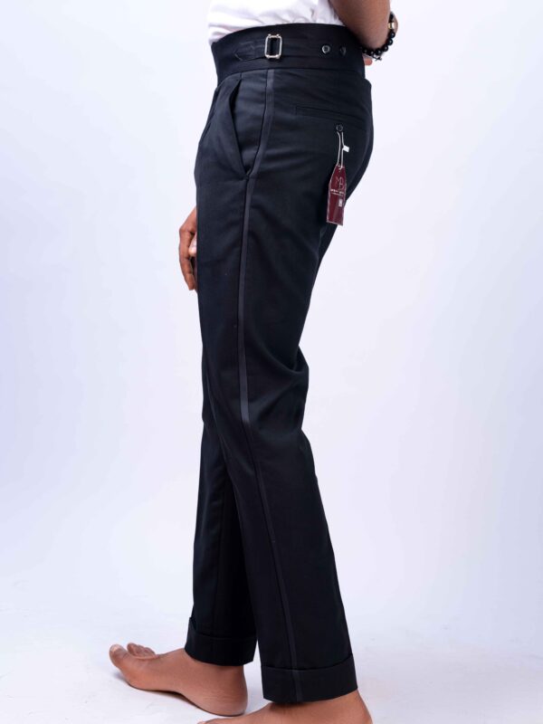 Black High-waist & Tuxedo Pants
