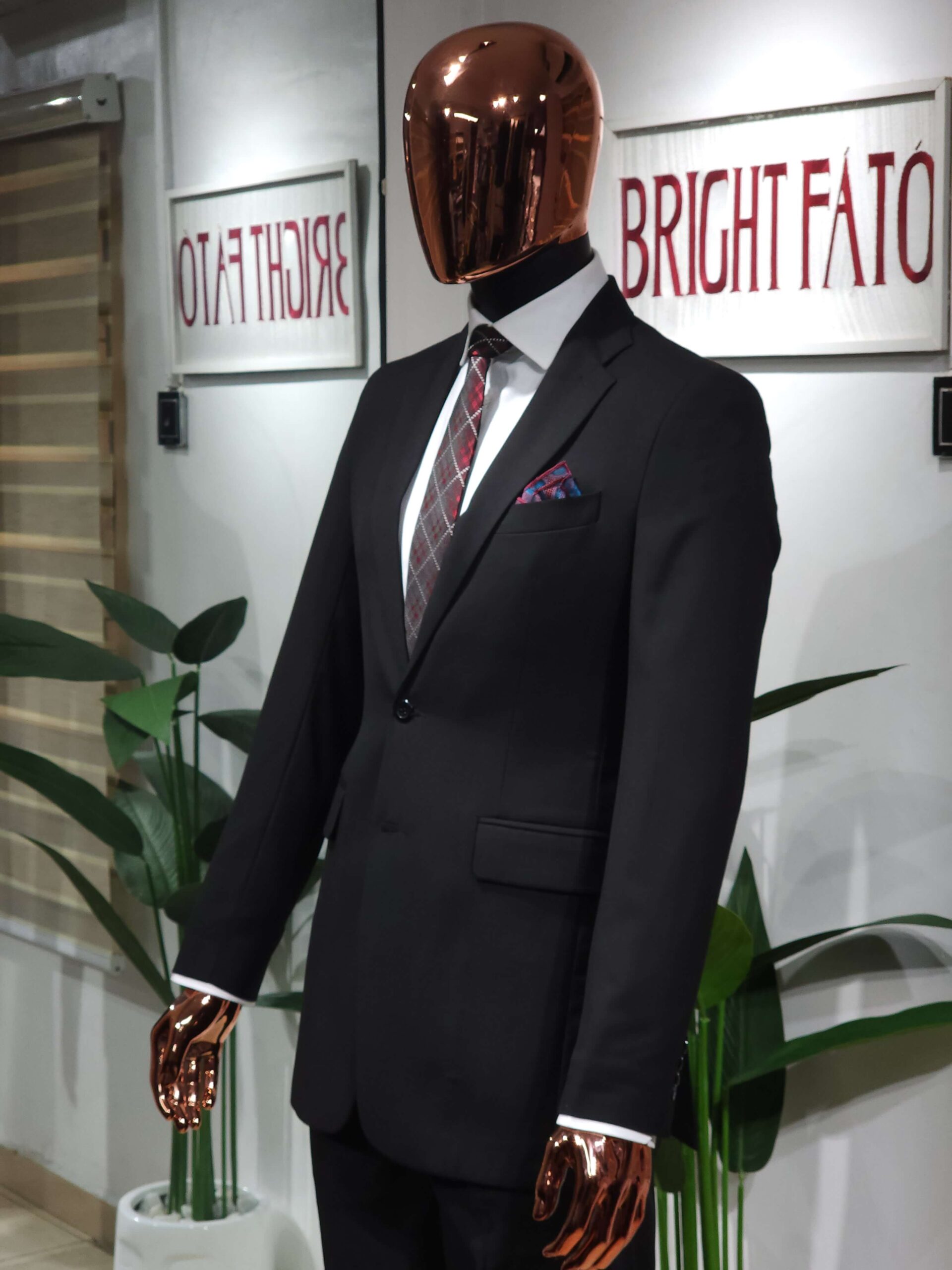 Black Two-Piece Suit