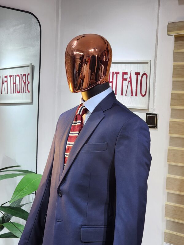 Navy Blue Two Piece Suit